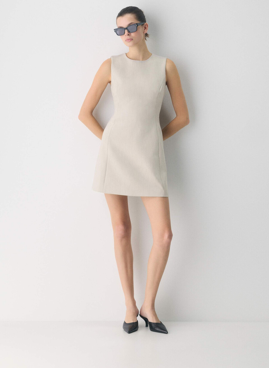opportunity-kjole - reessential heather matte pearl