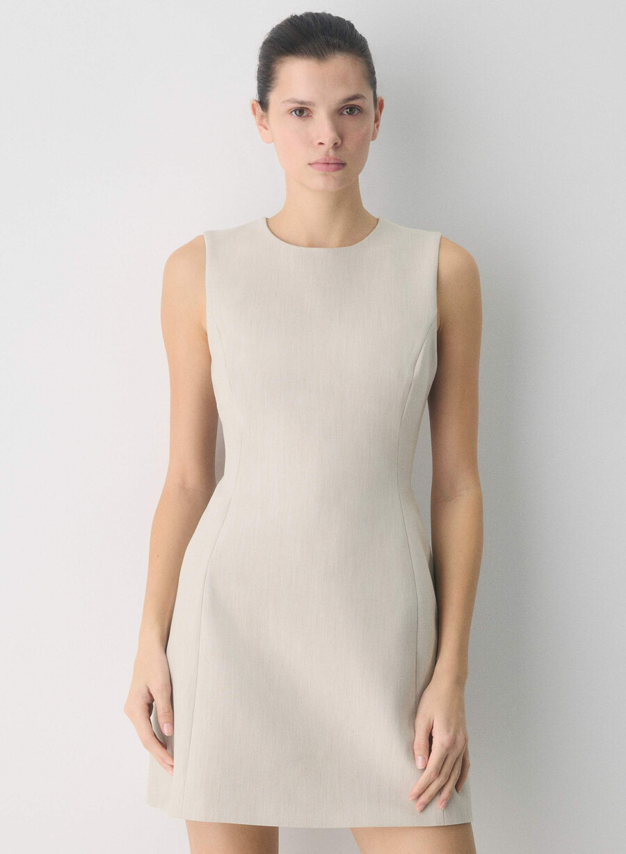 opportunity-kjole - reessential heather matte pearl