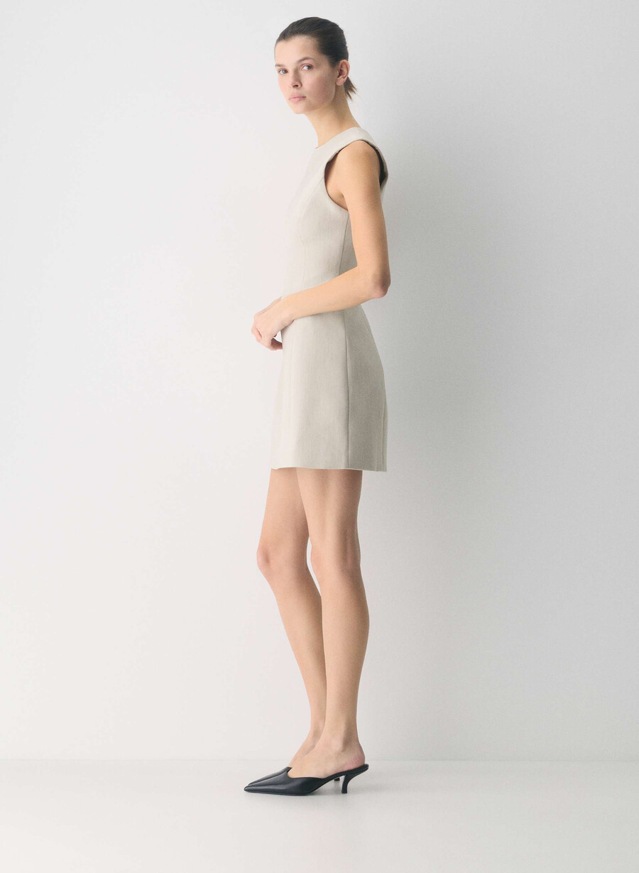 opportunity-kjole - reessential heather matte pearl