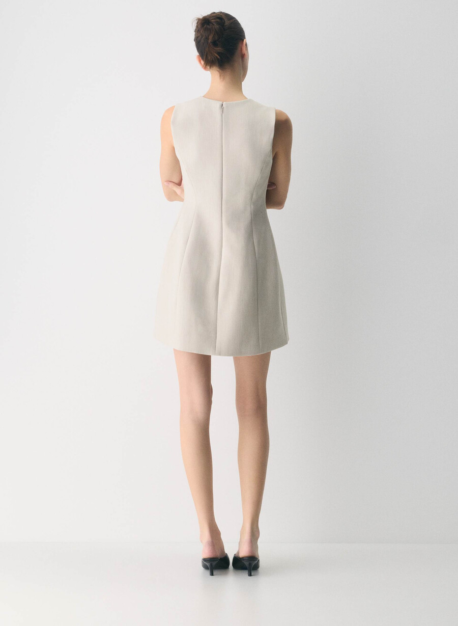 opportunity-kjole - reessential heather matte pearl