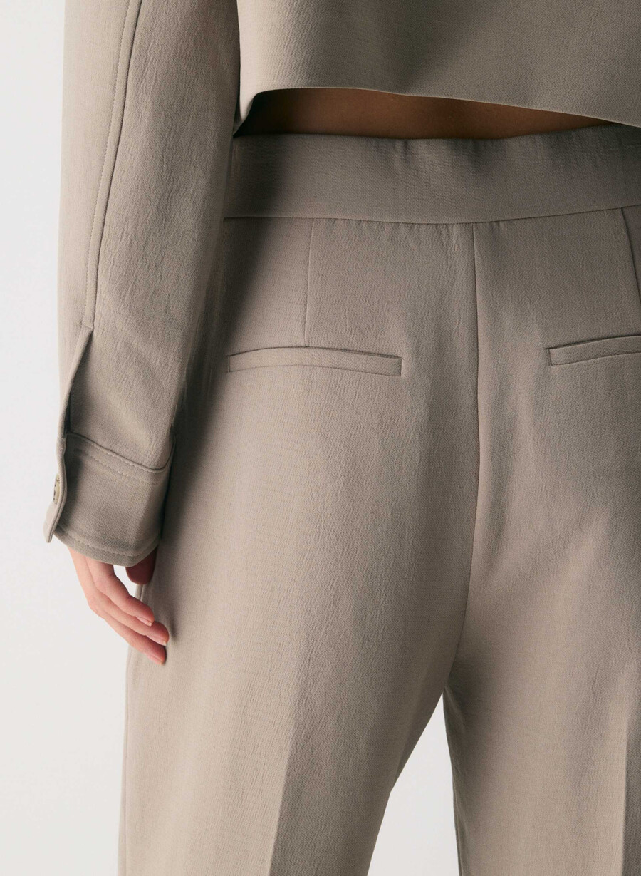 the limitless pant – crepette nomad taupe