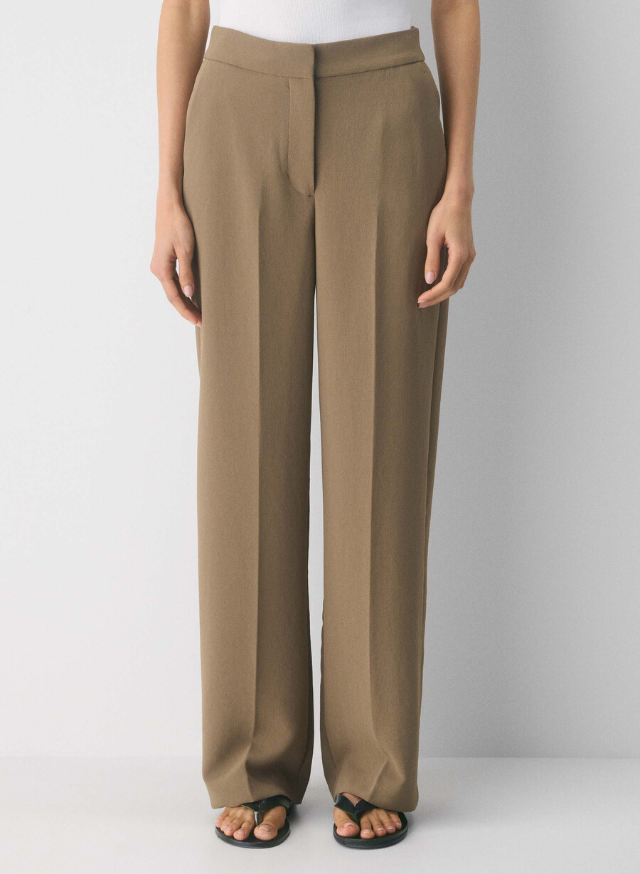 the limitless pant – crepette folio brun