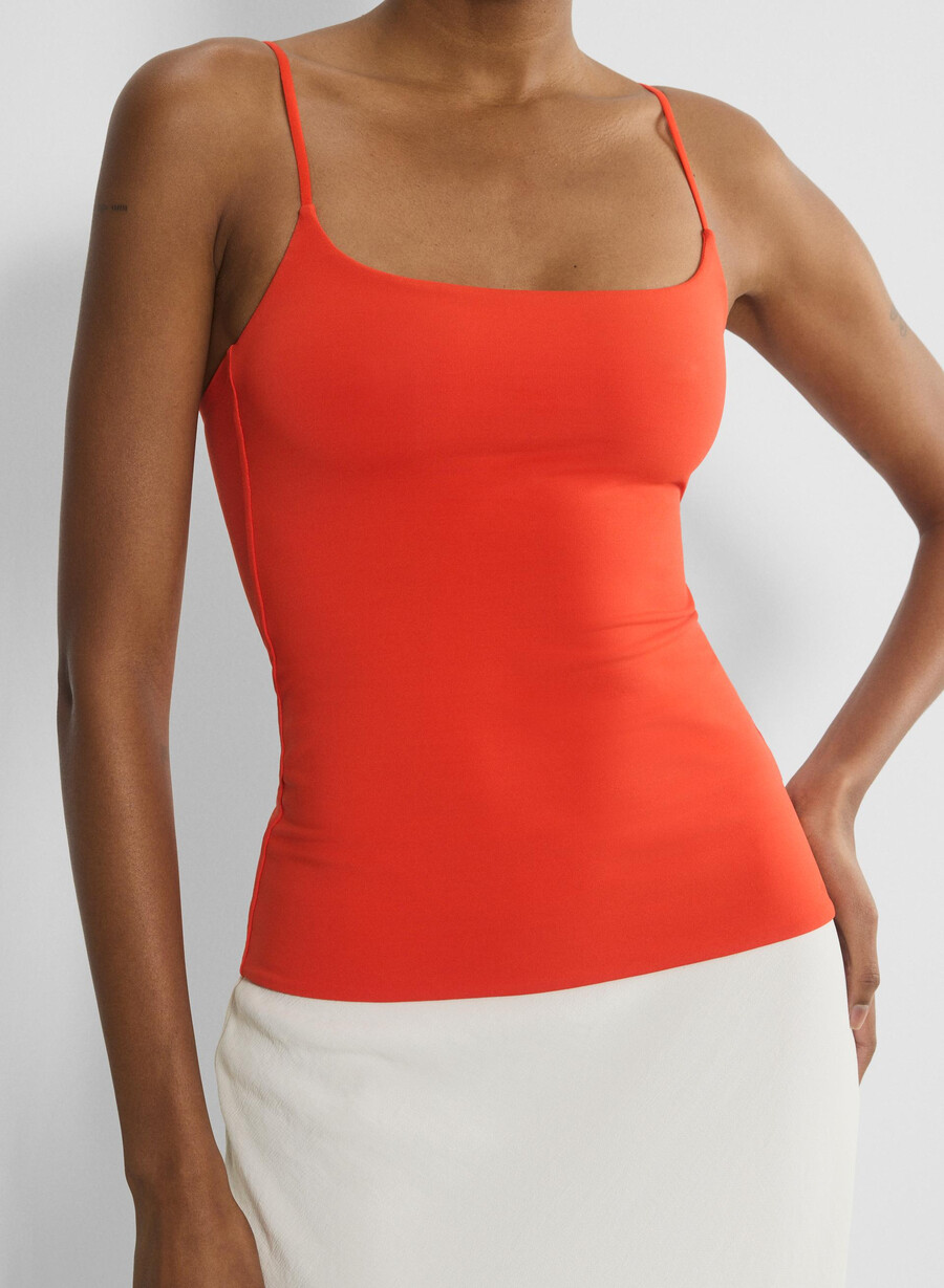 original contour squareneck cami hip tanktop svart