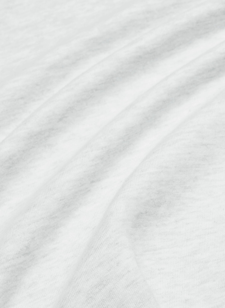 soft feels bike-short t-skjorte heather cloud hvit