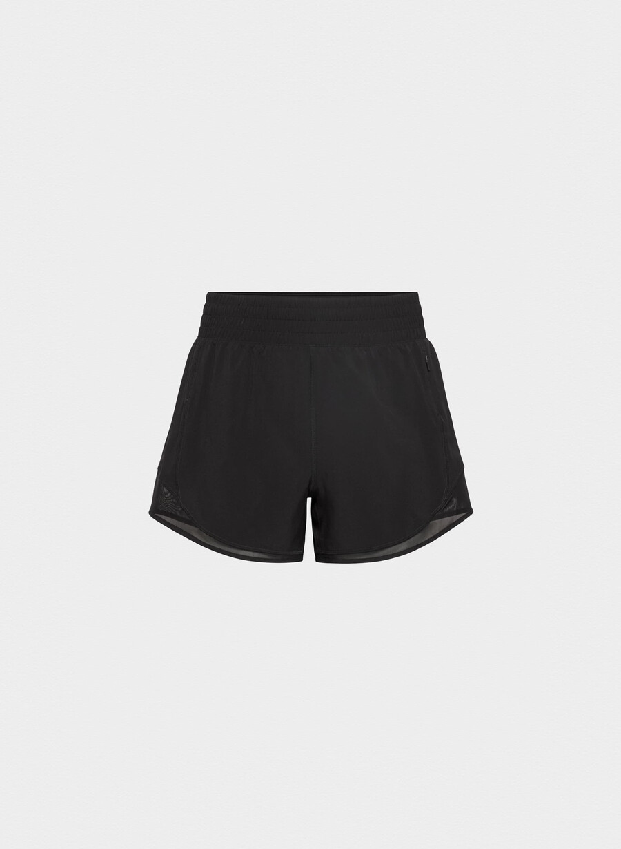 movetech legacy høy rise 10 cm shorts svart