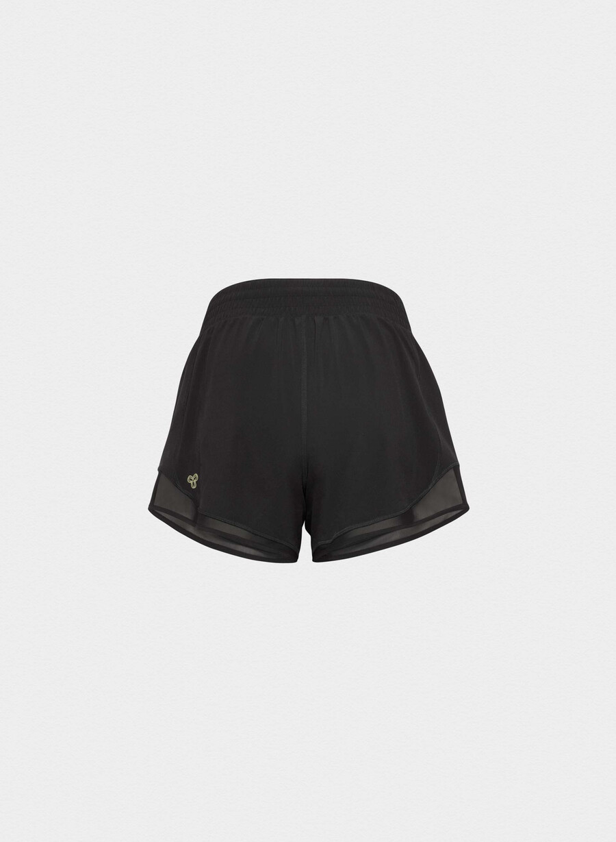 movetech legacy høy rise 10 cm shorts svart