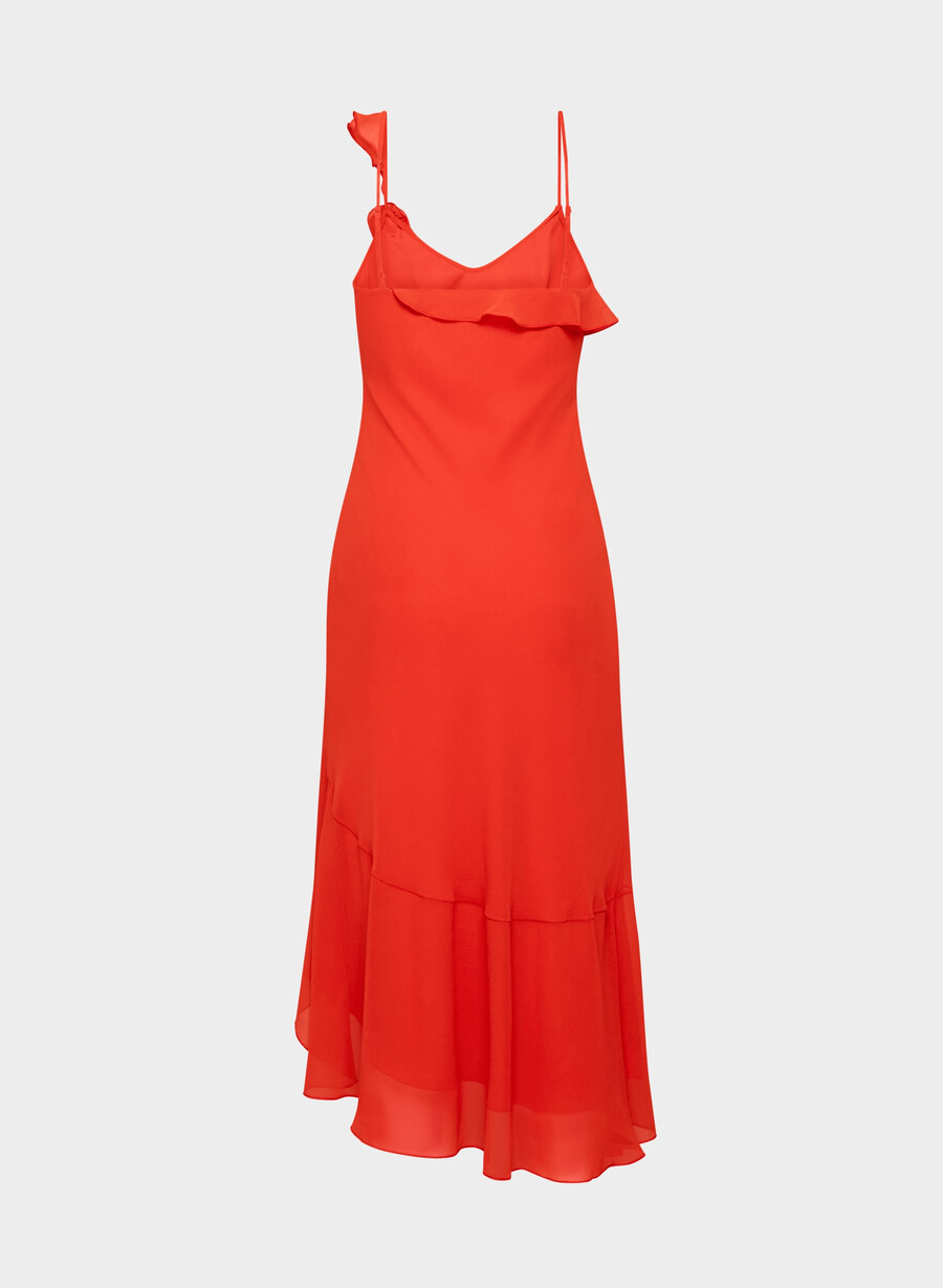 engage-kjole poppy red