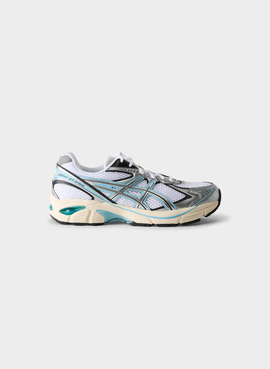 asics gt-2160 hvit blÅ ren sØlv