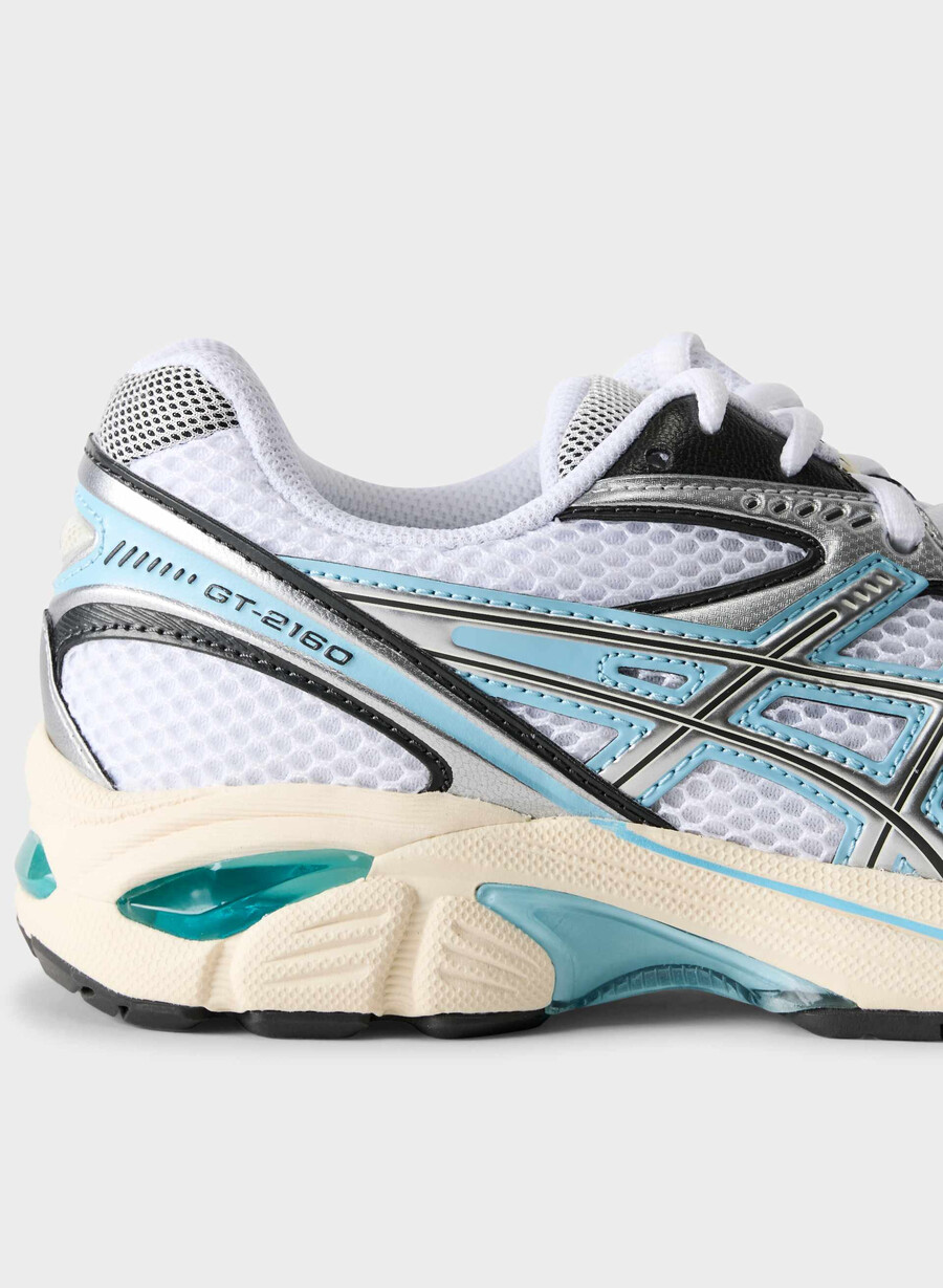 asics gt-2160 hvit blÅ ren sØlv