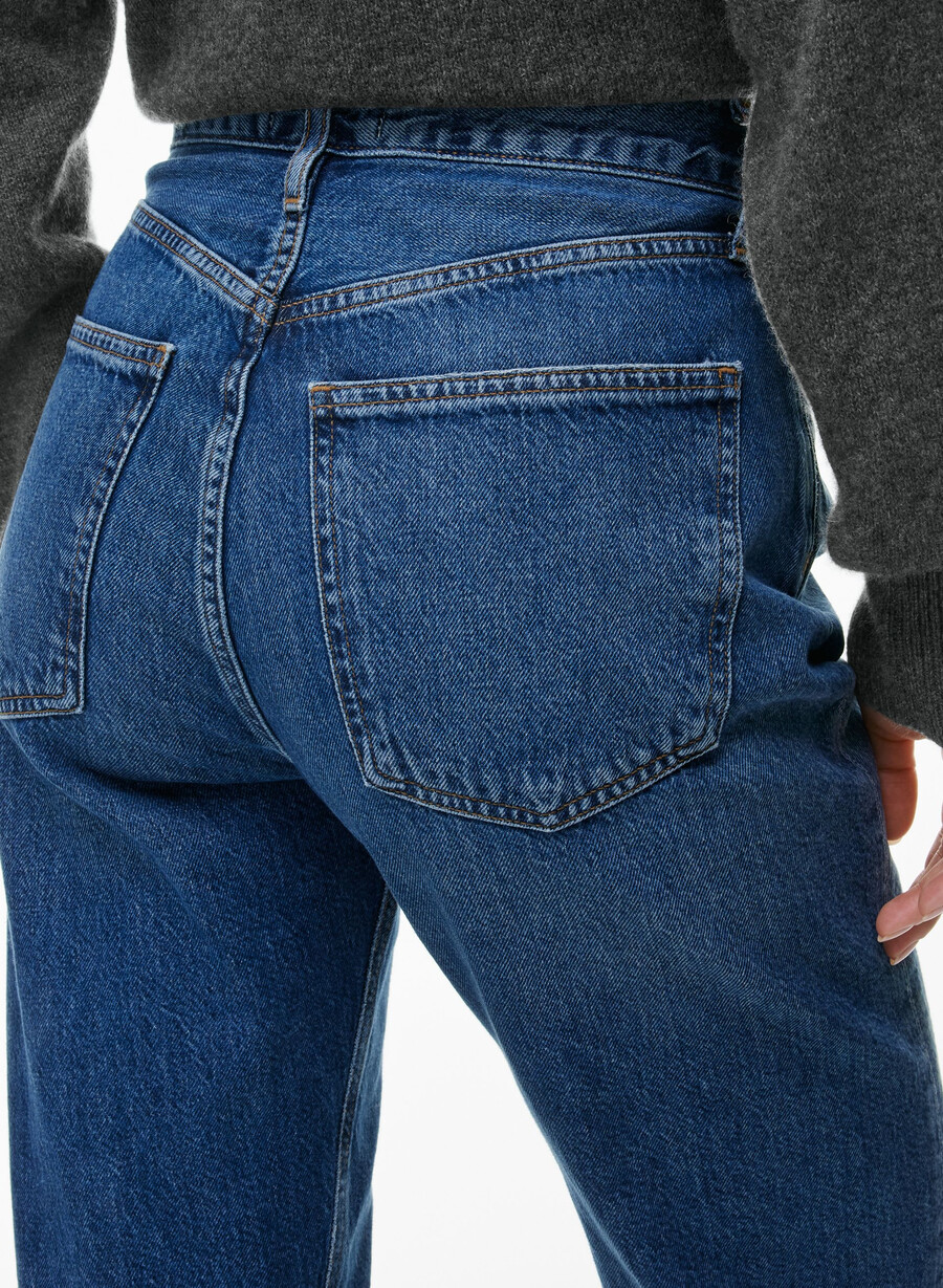agolde 90-talls lange jeans med pinch waist control