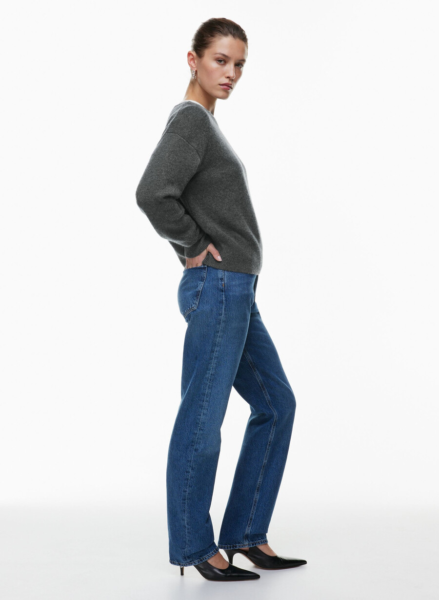 agolde 90-talls lange jeans med pinch waist control