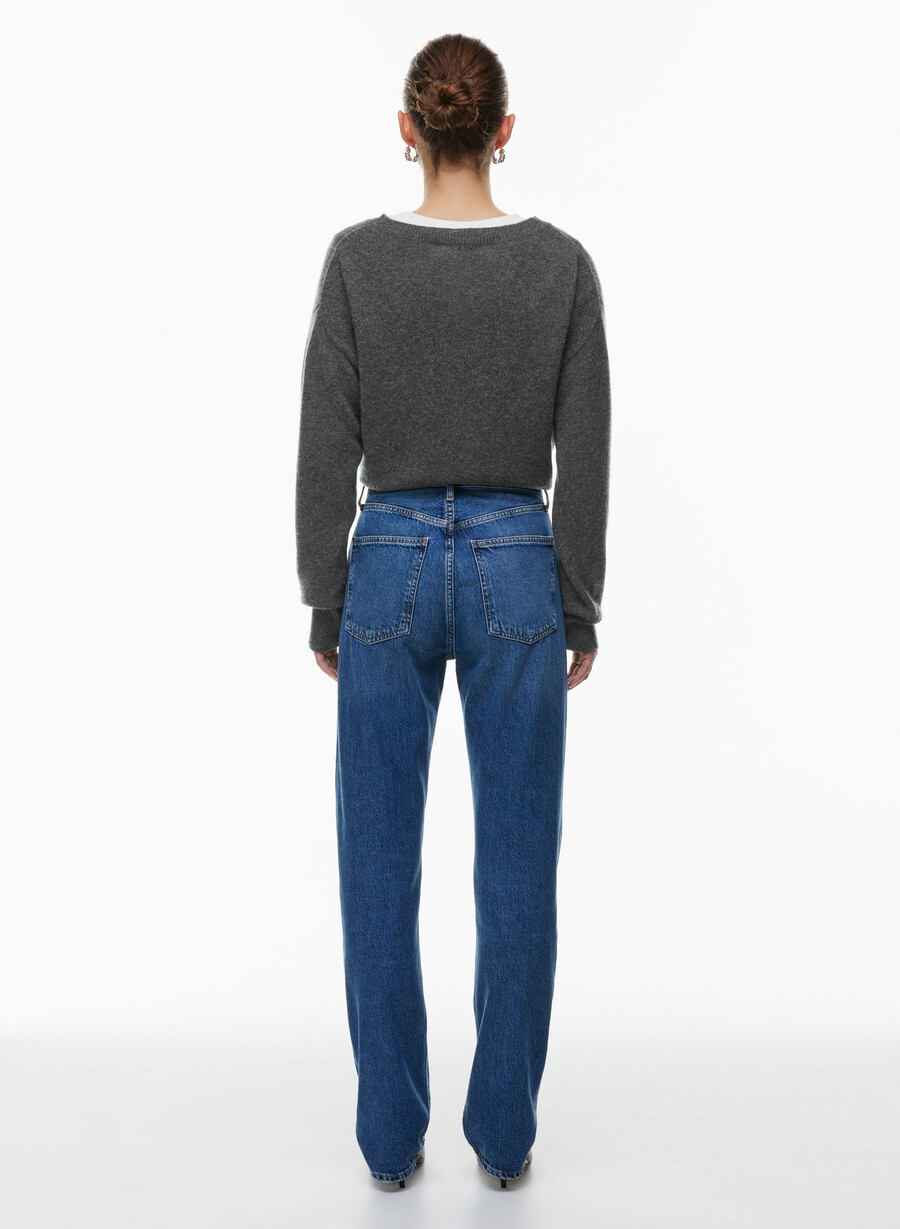 agolde 90-talls lange jeans med pinch waist control