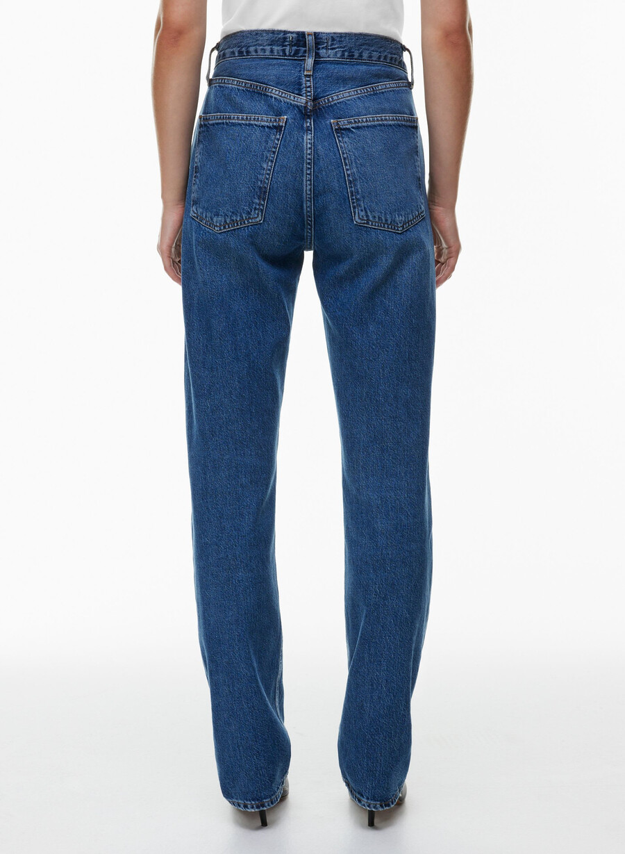 agolde 90-talls lange jeans med pinch waist control