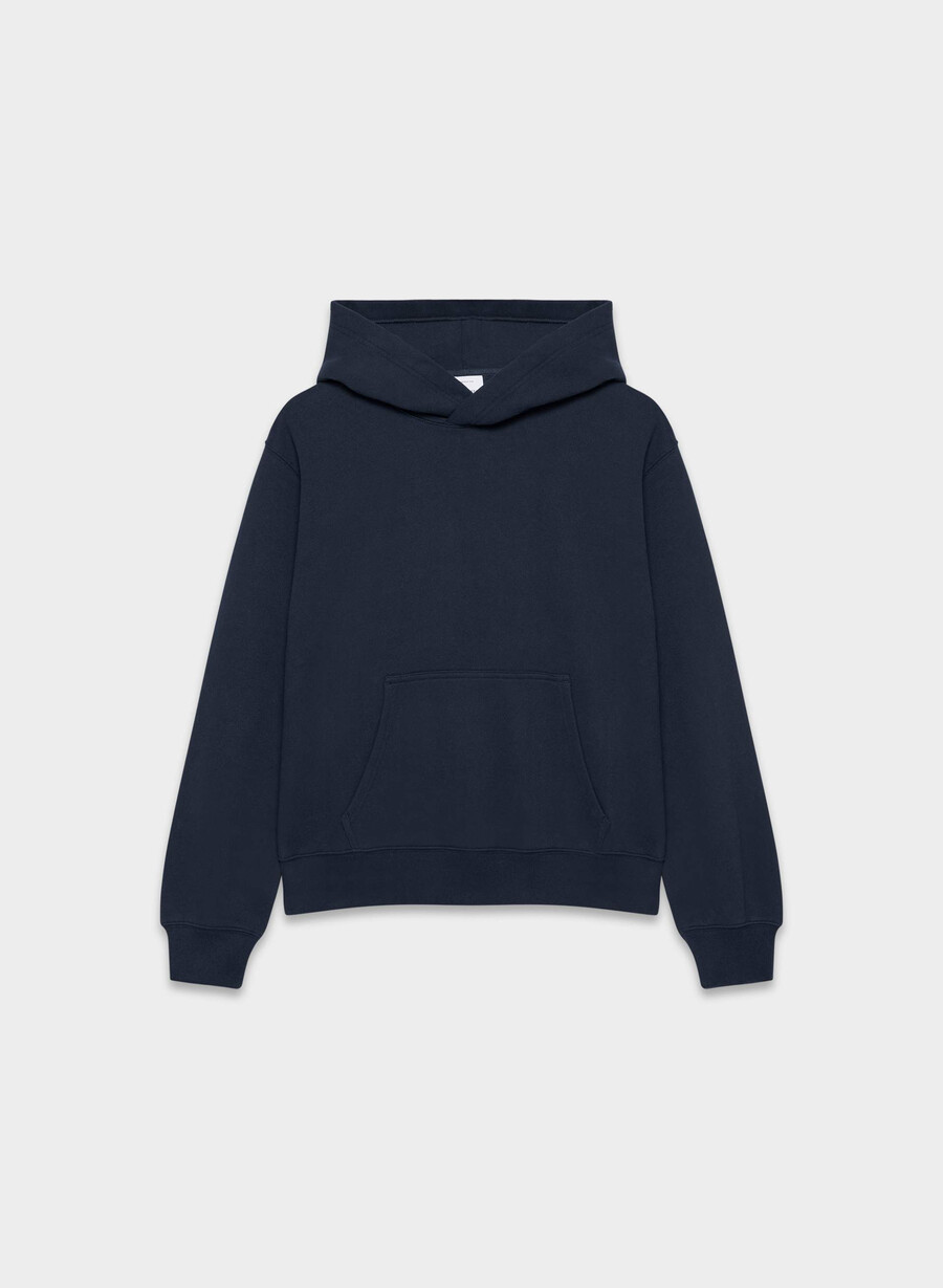 koselig fleece-hettegenser med perfekt passform admiral