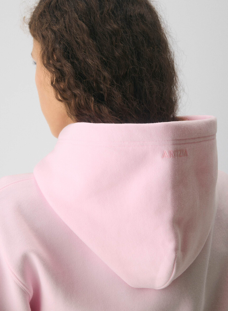 koselig hettegenser i fleece med perfekt passform villa rosa