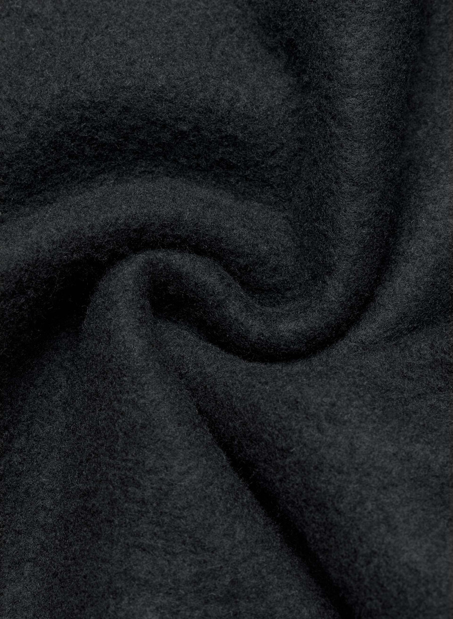 koselig fleece perfect crew genser svart