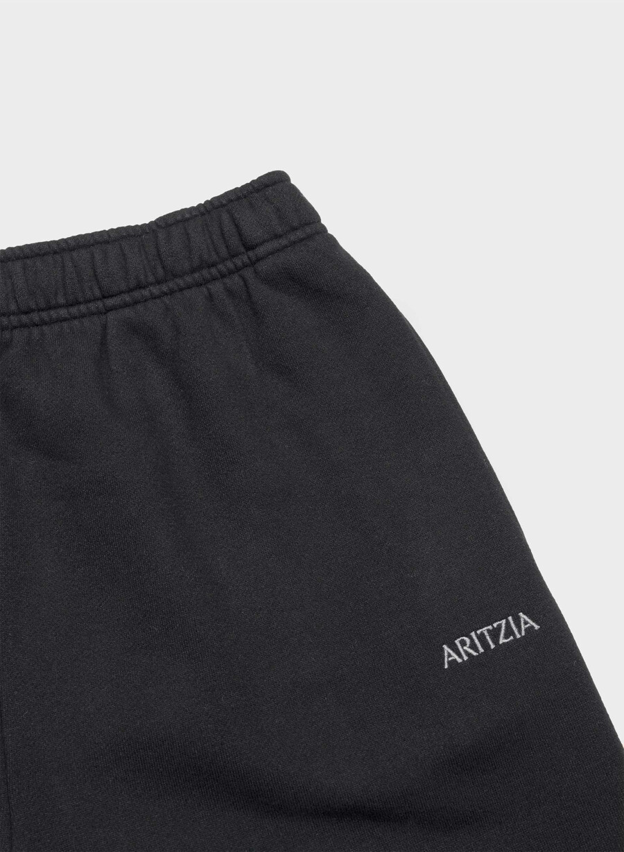 koselig svettefleece mega joggebukse svart