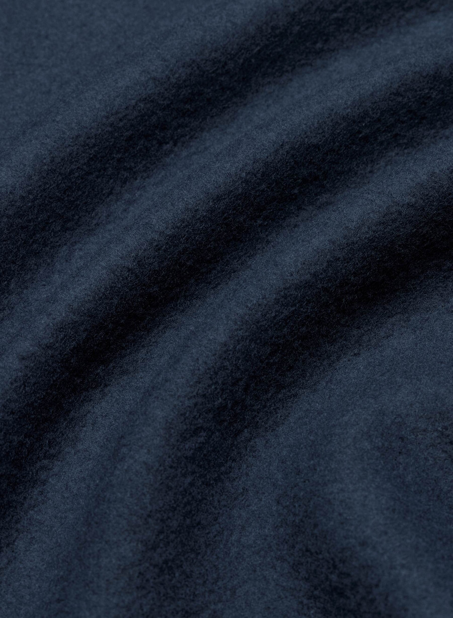 koselig fleece-hettegenser med glidelås admiral
