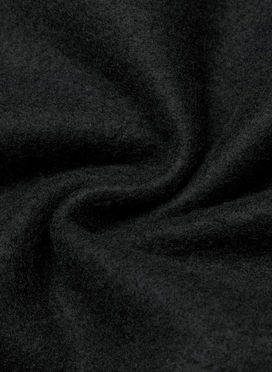 koselig fleece perfect zip hoodie svart