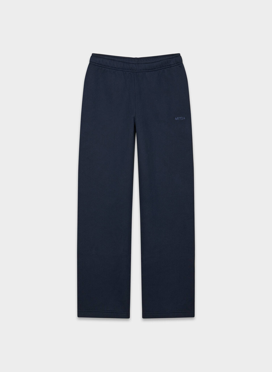 koselig sweatfleece mega straight joggebukse admiral