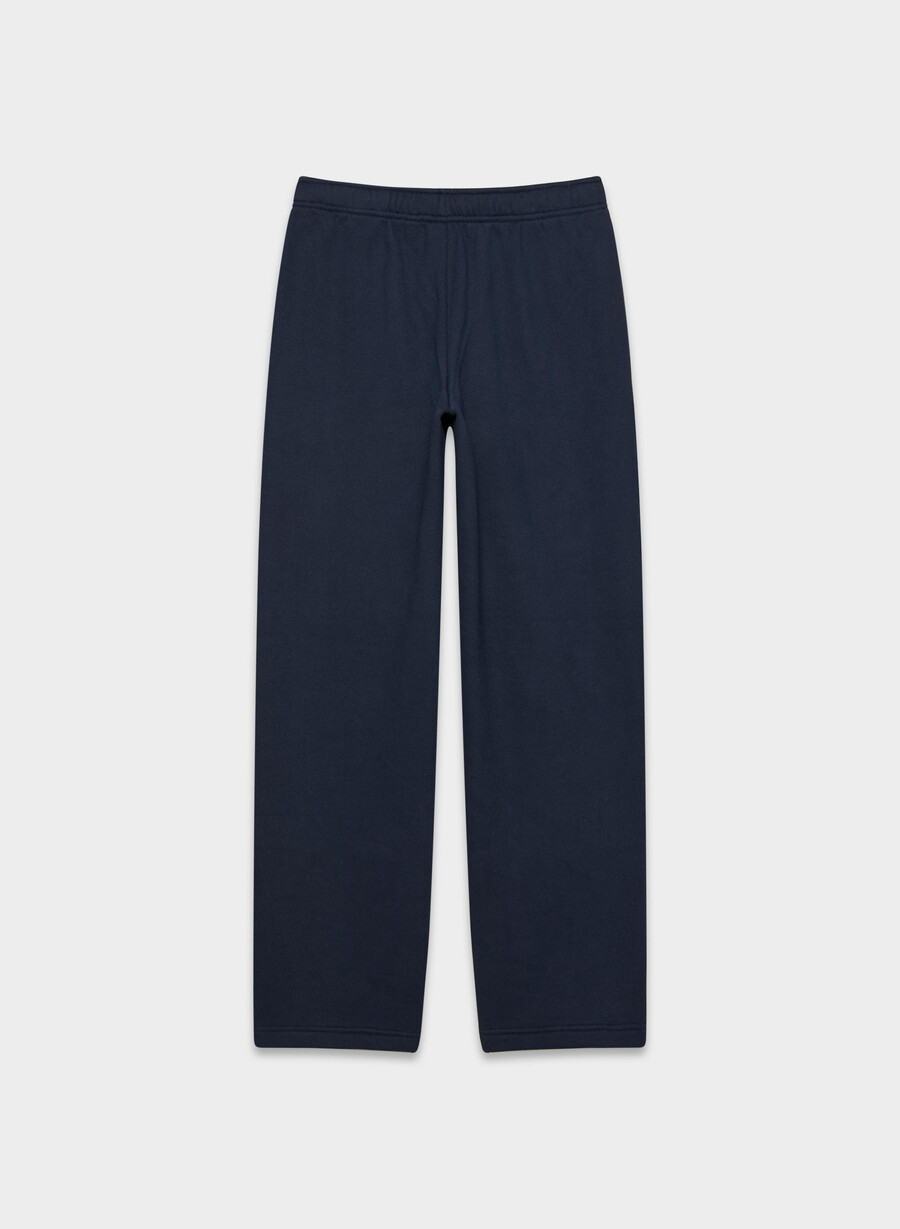 koselig sweatfleece mega straight joggebukse admiral