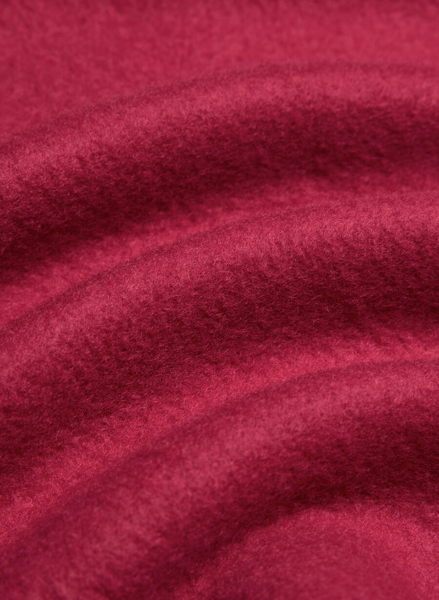 cozy sweatfleece mega straight joggebukse juicy rose