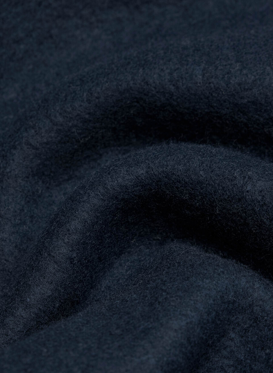 koselig fleece boyfriend bred joggebukse admiral