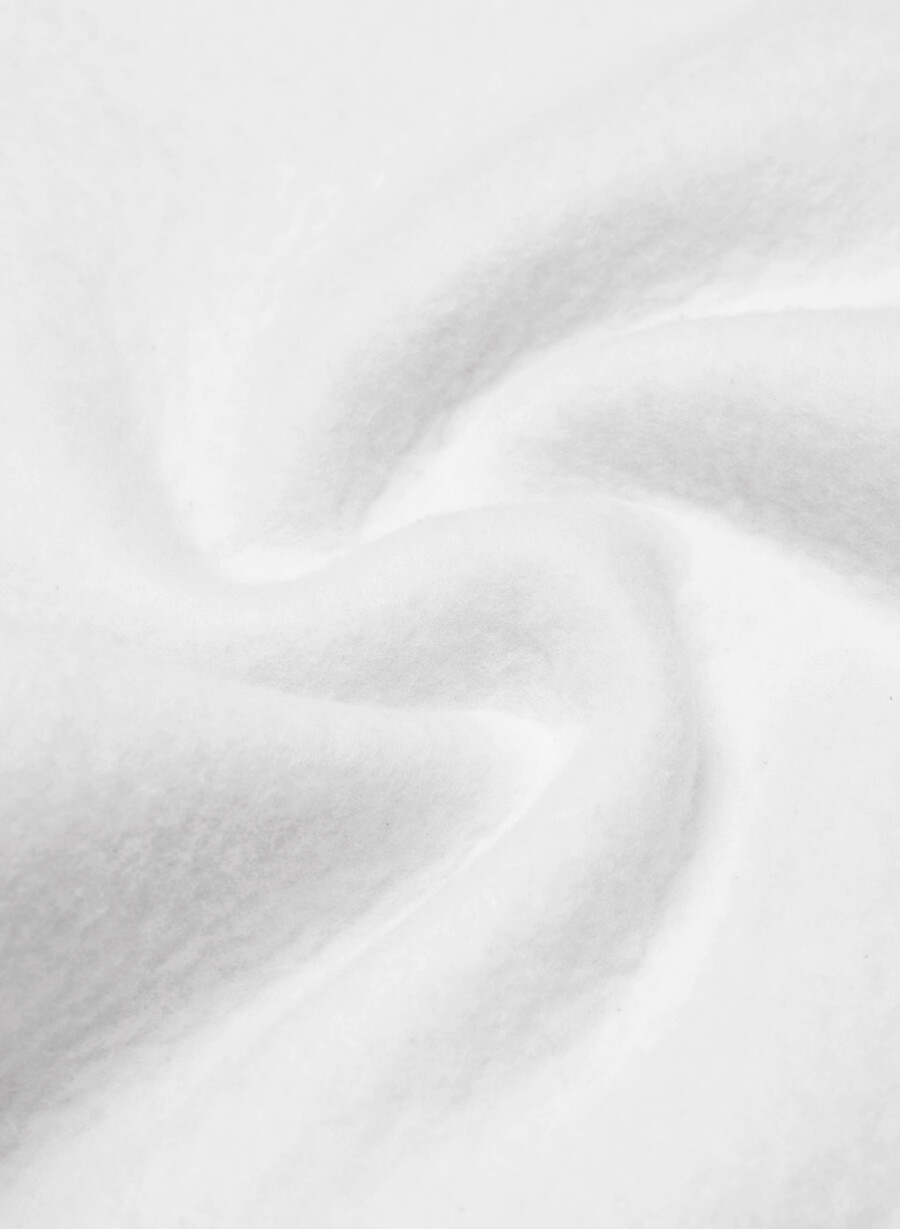koselig svettefleece kjæreste bred joggebukse heather cloud white