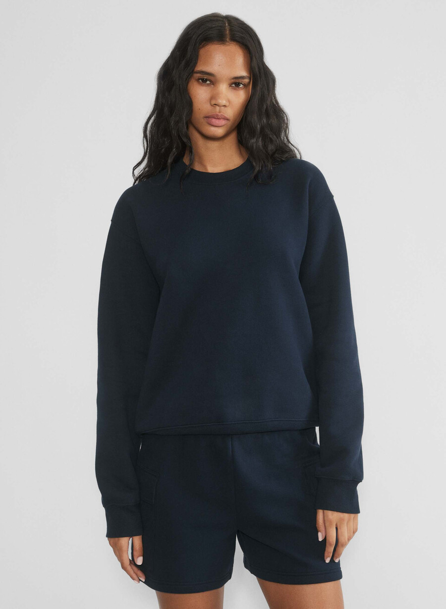 koselig svettefleece mega cargo midtlårsshorts admiral