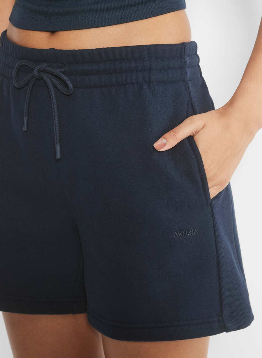 koselig fleece shorts til kjæreste midt på låret admiral