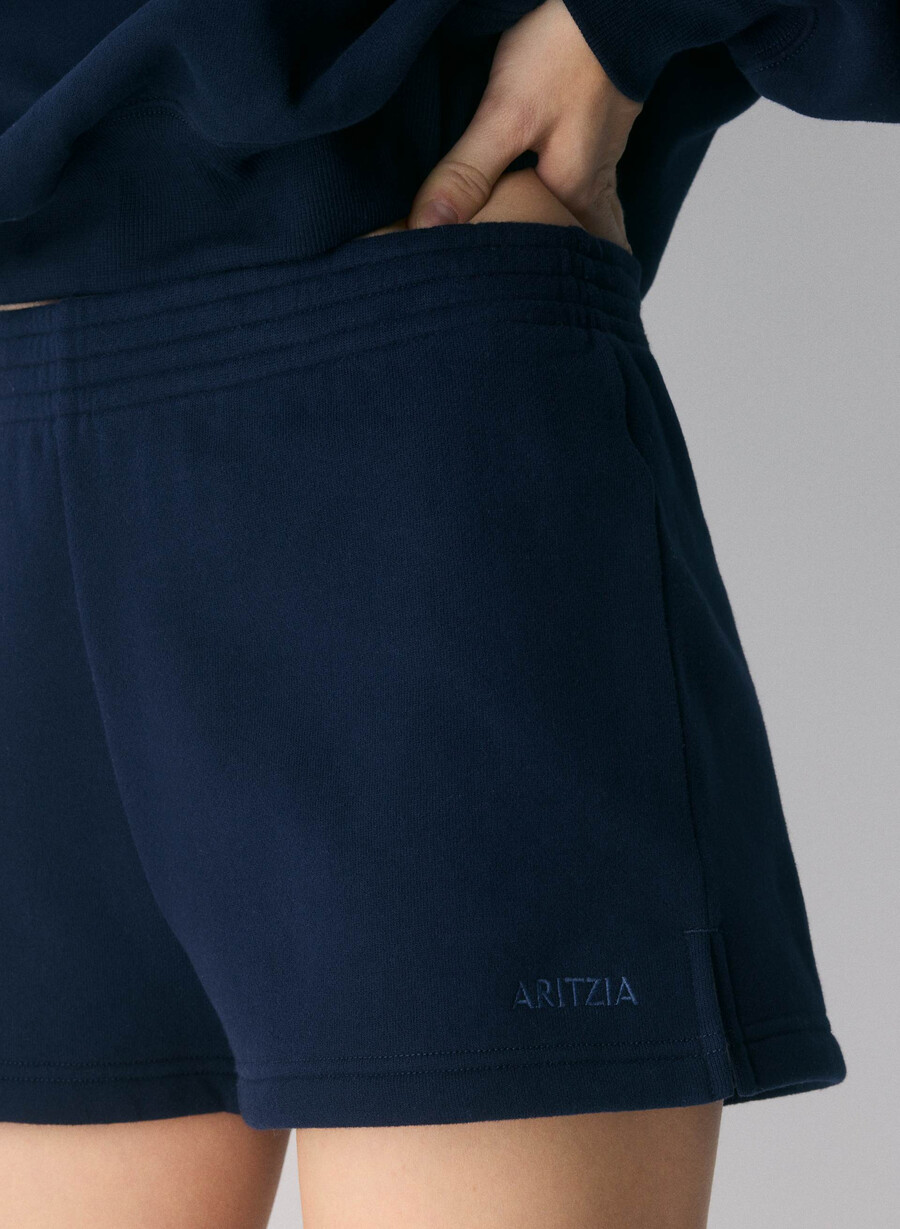 koselig svettefleece perfekt mikroshorts admiral