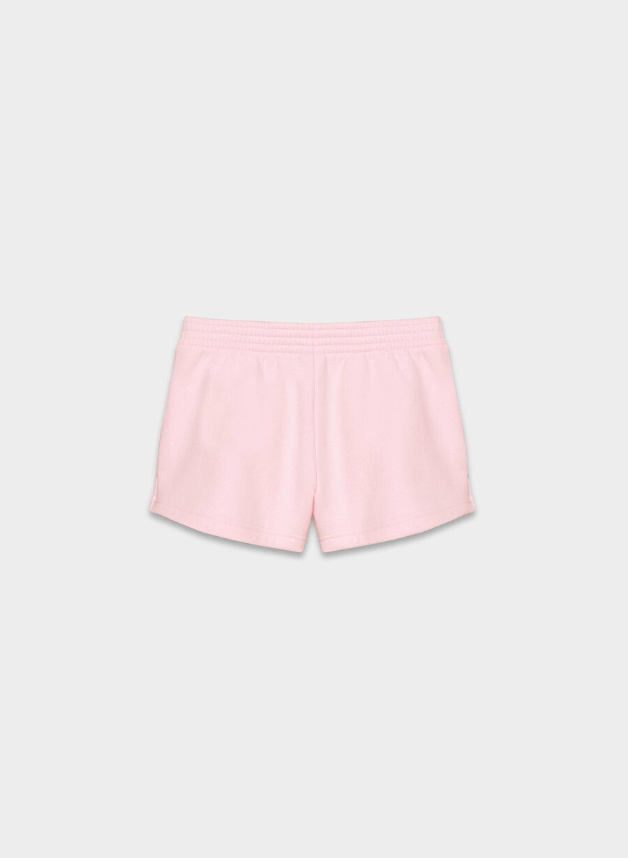 koselig svettefleece perfekt mikroshorts villa rosa
