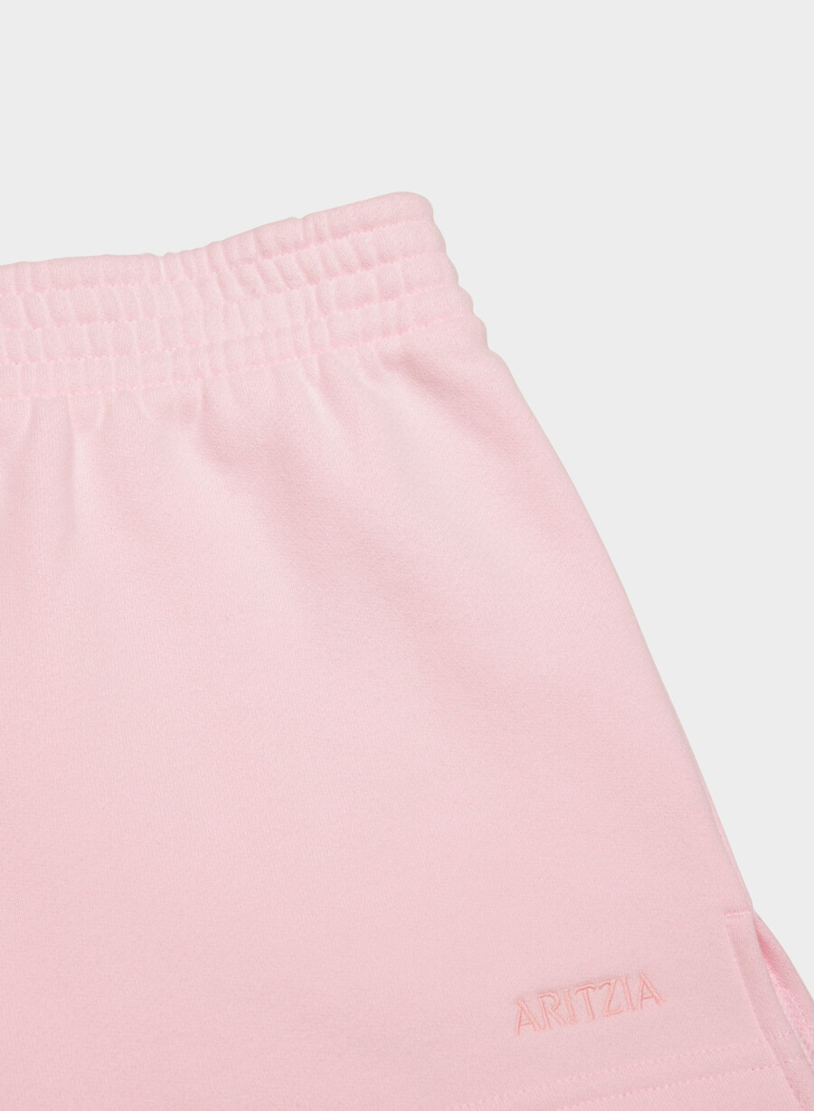 koselig svettefleece perfekt mikroshorts villa rosa