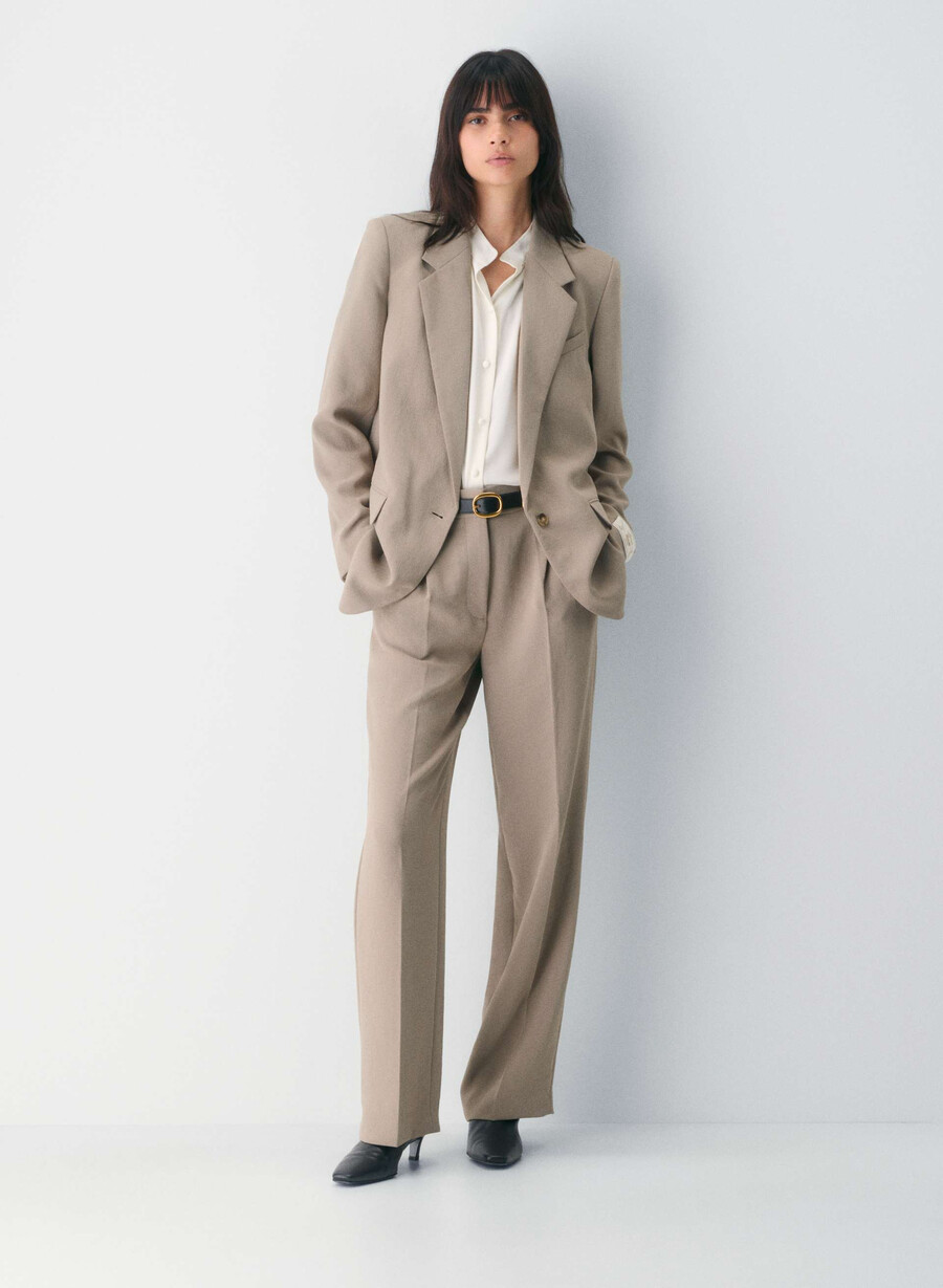 generasjonsblazer - crepette nomad taupe