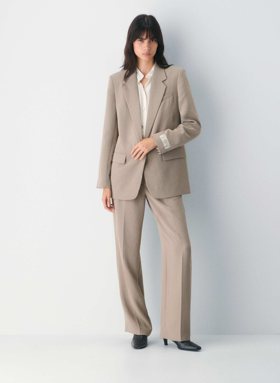 generasjonsblazer - crepette nomad taupe