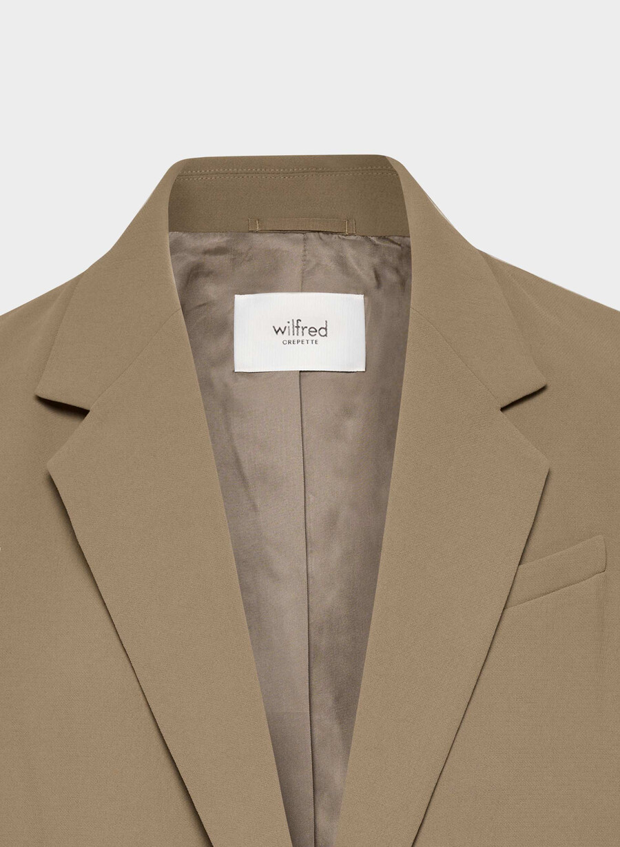 generasjonsblazer - crepette folio brun