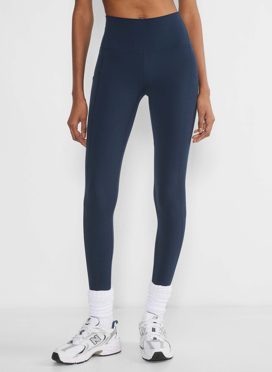 butter cheeky high-rise pocket legging 66 cm nomad taupe