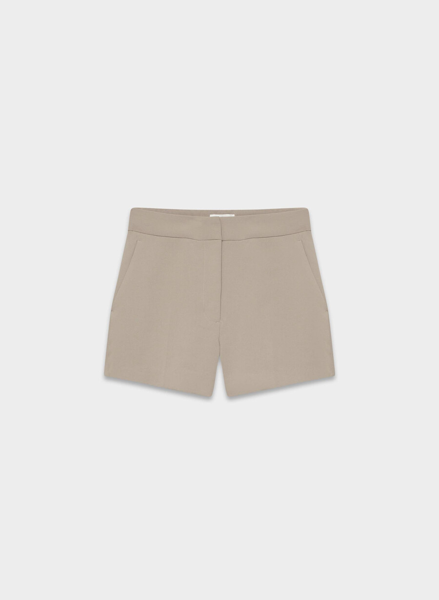 the limitless short mini – crepette nomad taupe