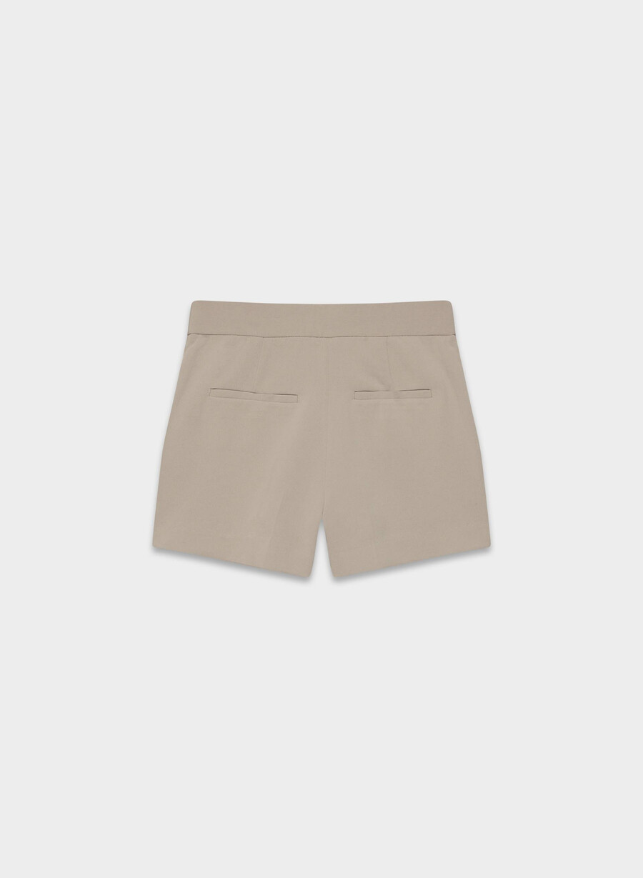 the limitless short mini – crepette nomad taupe