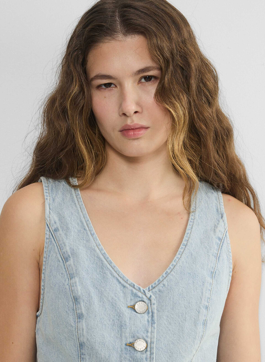 denim forum 90-tallet mia denimvest 15 År brl thr bleu