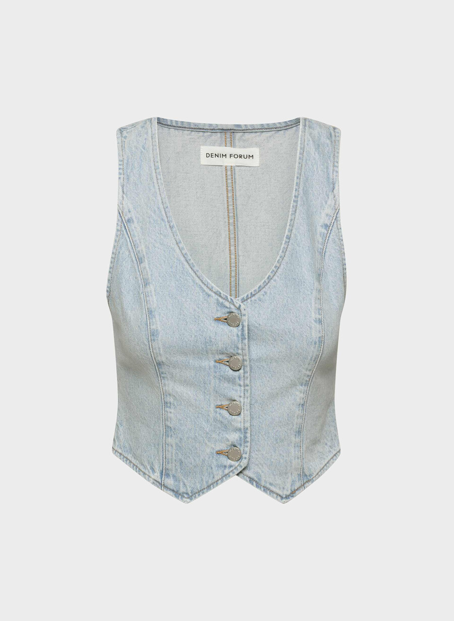 denim forum 90-tallet mia denimvest 15 År brl thr bleu