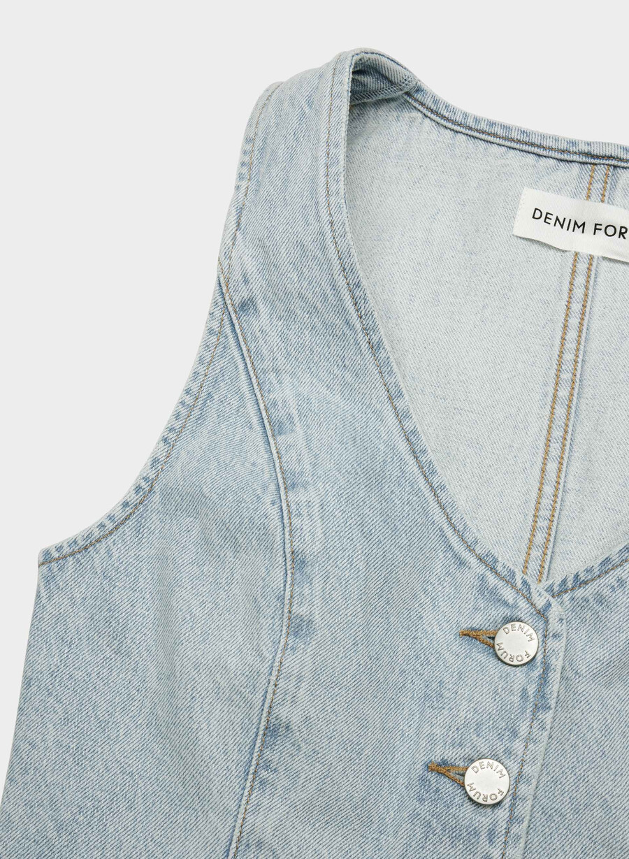 denim forum 90-tallet mia denimvest 15 År brl thr bleu