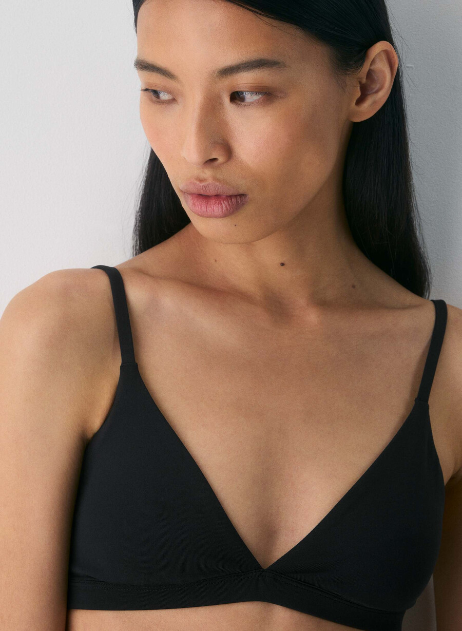 original contour amity bralette svart