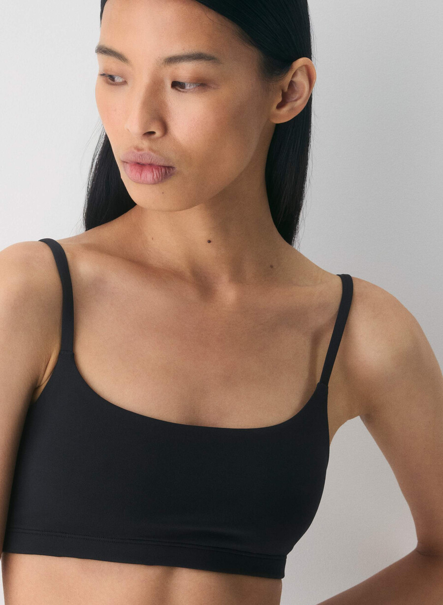 original contour sweettalk bralette svart