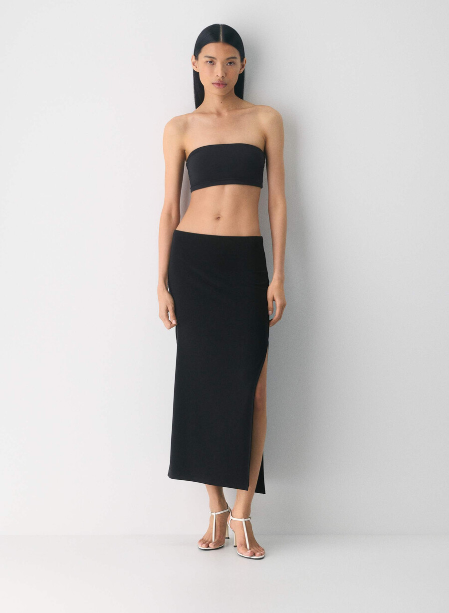 original contour sublime bandeau-topp svart