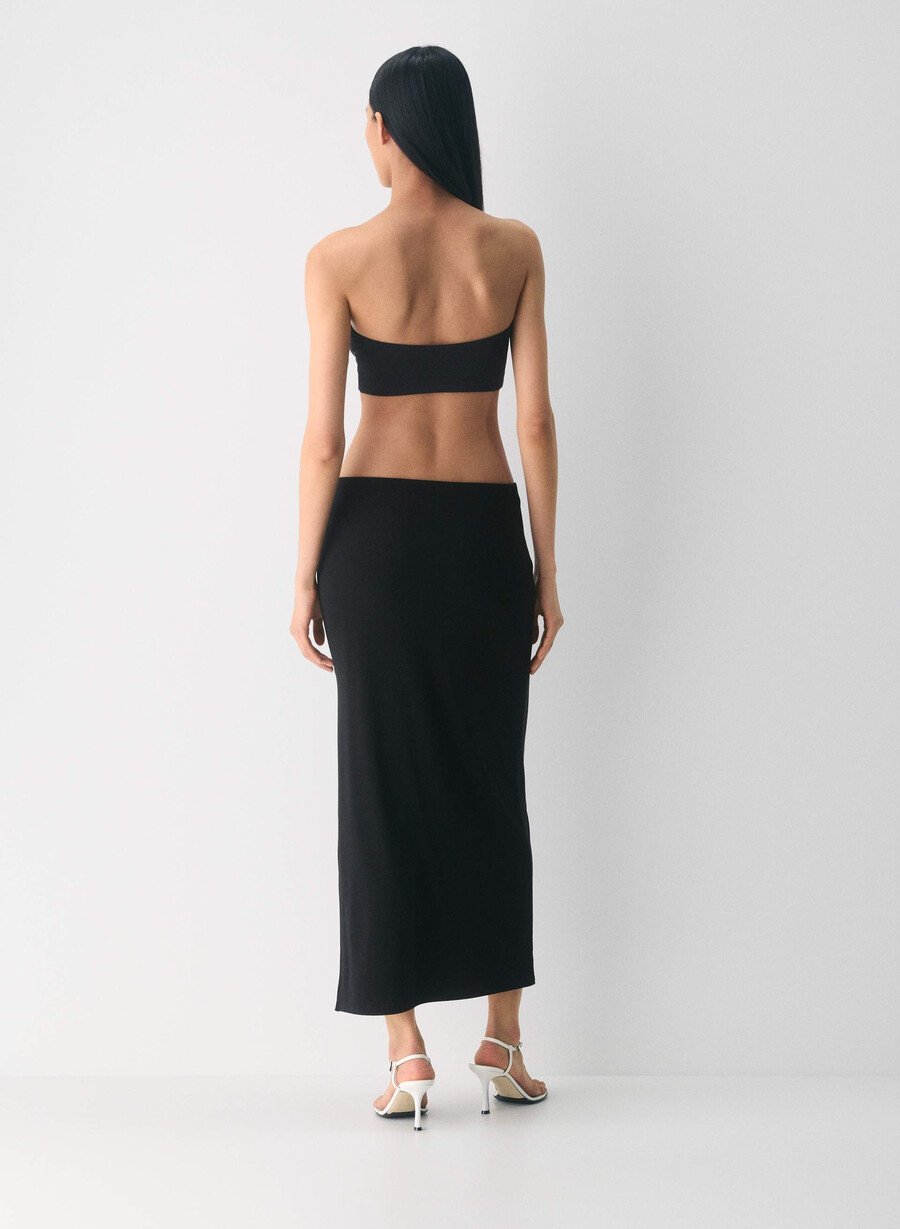 original contour sublime bandeau-topp svart