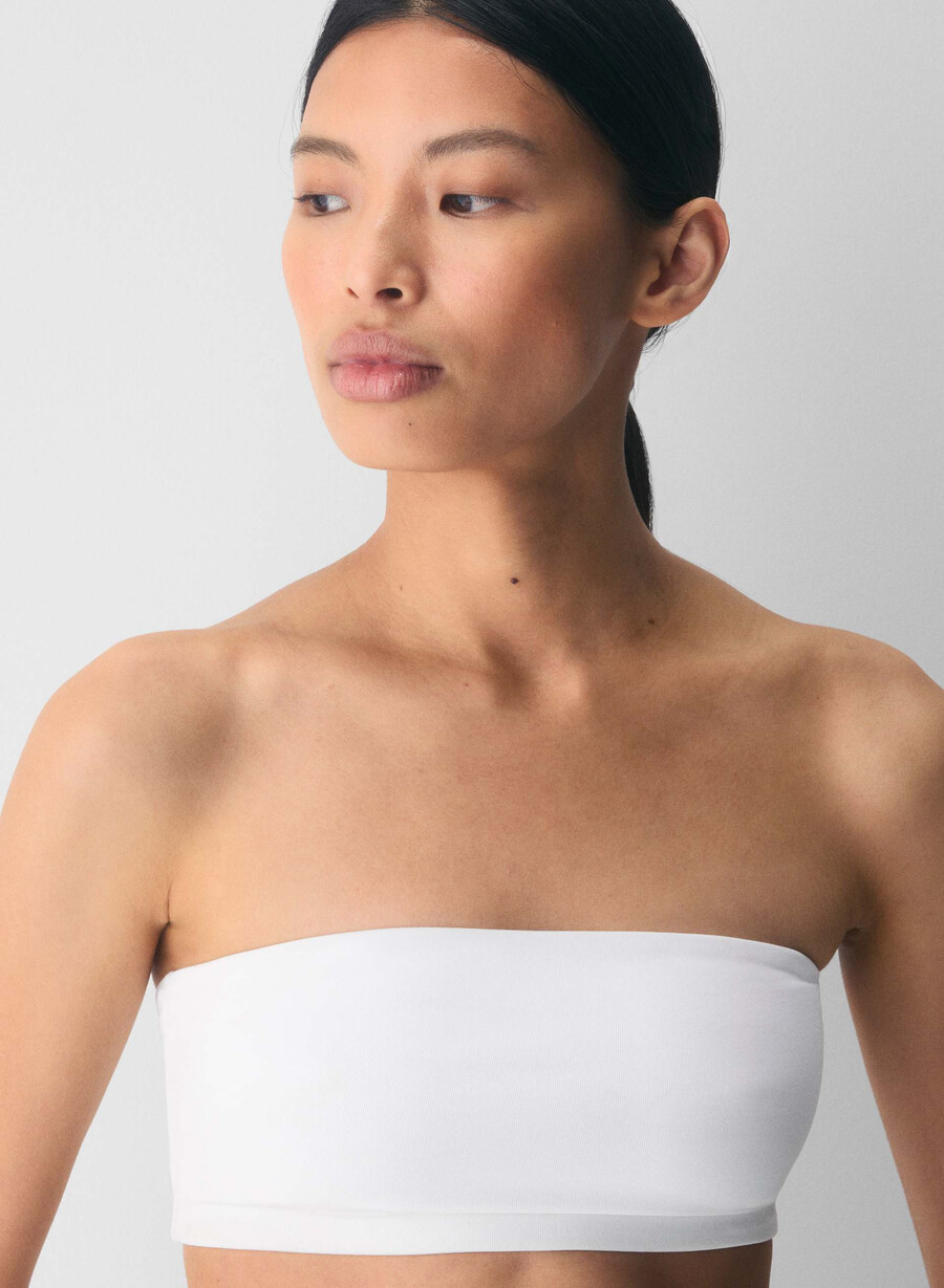 original contour sublime bandeau-topp lyshvit