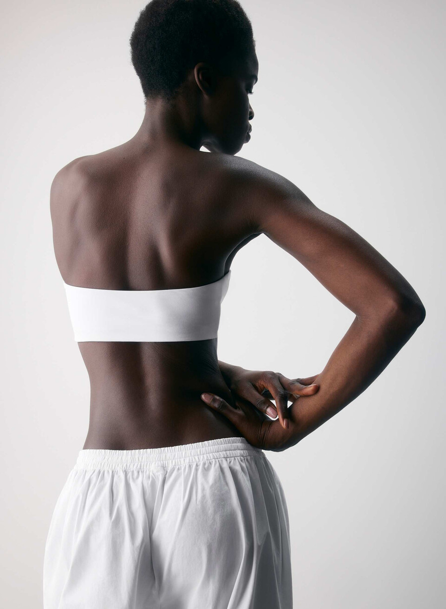 original contour sublime bandeau-topp lyshvit