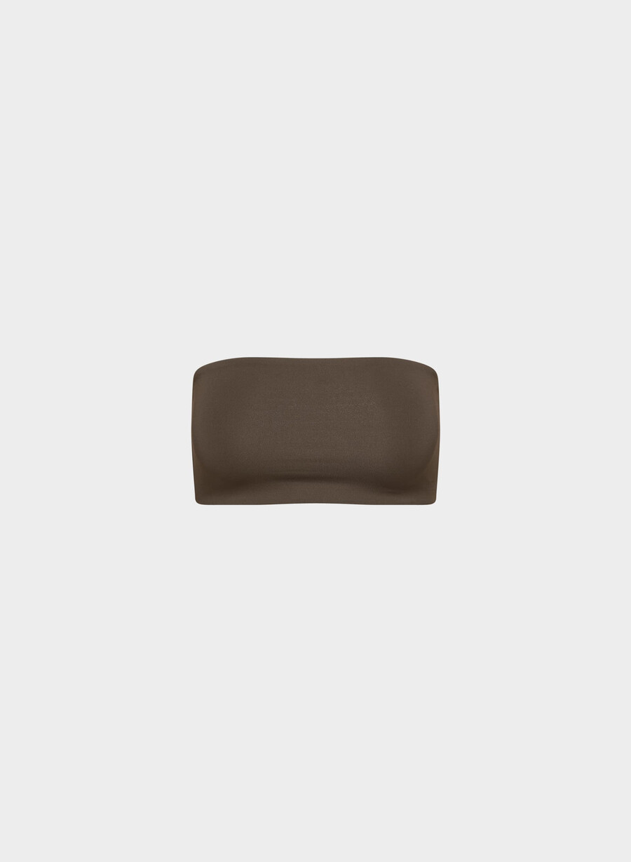 original contour sublime bandeau-topp rik mokkabrun