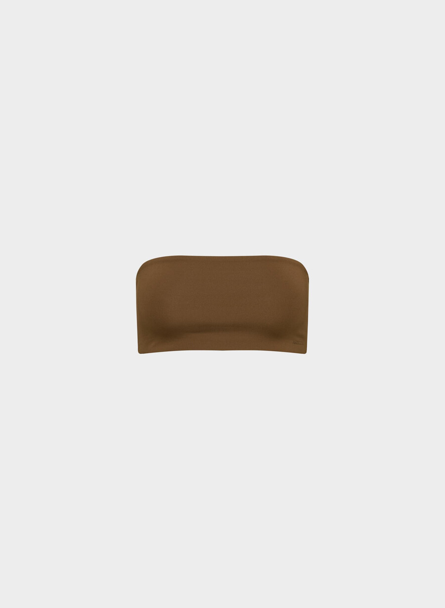 original contour sublime bandeau-topp sjokoladebrun